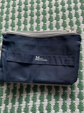 Erin Condren Navy Ombre Pouch with Zippers